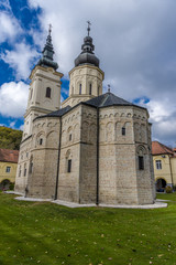 Fototapeta premium Monastery Jazak, October 28, 2017