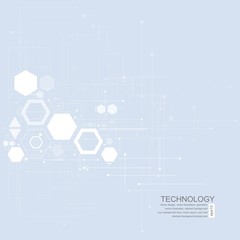 Abstract technological background with various technological elements. Structure pattern technology backdrop. Vector