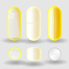 Tablets and capsules are medical