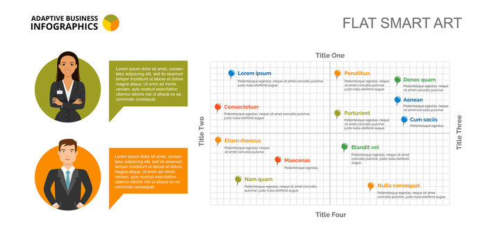 Scatter Chart Slide Template