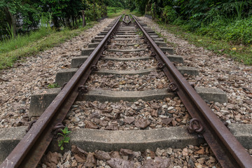 View along the railway.