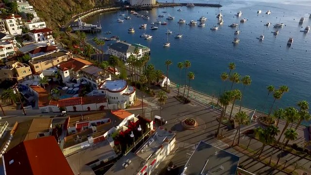Aerial - Catalina Harbor