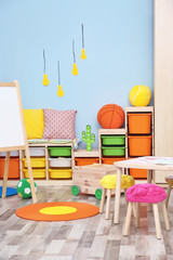 Beautiful interior of children room