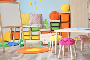 Beautiful interior of children room