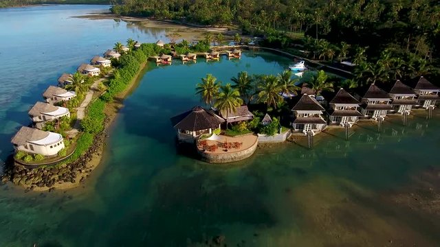 Aerial - Fiji Paradise