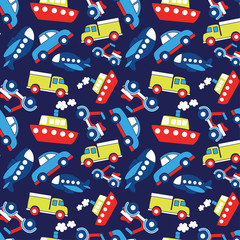 Naklejka premium cute animal pattern