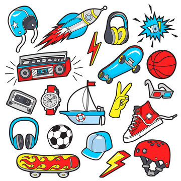 Boy's vector patches