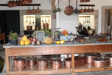 Fototapeta na wymiar Antigua cocina tradicional
