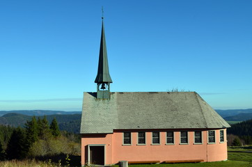 Fototapeta na wymiar Kandelkapelle St.Pius