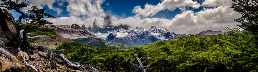 Fotobehang Cerro Chaltén Fitzroy in Argentinië, Patagonië.