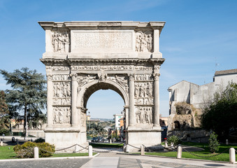 Fototapeta na wymiar monumenti e luoghi di Benevento