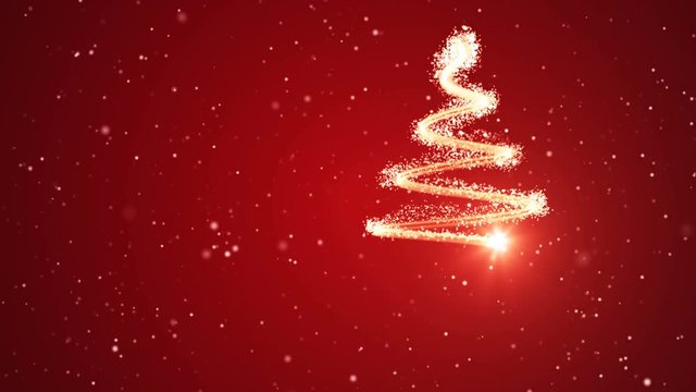 Christmas tree background - merry Christmas - Powered by Adobe