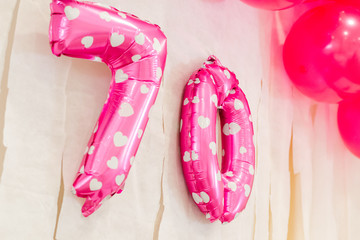 globos numero 70