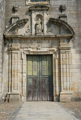 Fototapeta na wymiar Convento de San Domingos, Tui, Camino de Santiago, Spanien