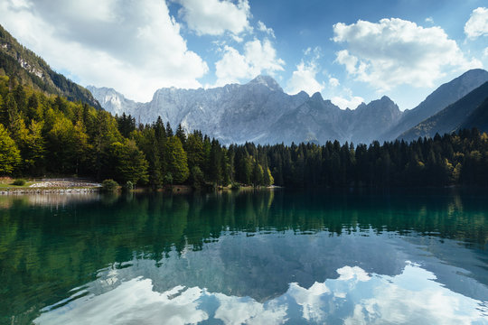 Fusine Lake . Italy