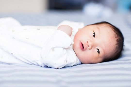 Newborn Asian baby