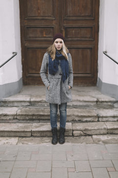 portrait of real girl