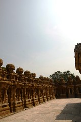 Temple hindouiste Vaikunta Perumal de Kanchipuram  (Tamil Nadu- Inde)