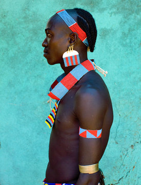 Tribal people of Southern Ethiopia.
