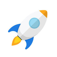 Rocket Flat SEO Optimisation Icon