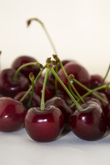 Fresh cherry isolated