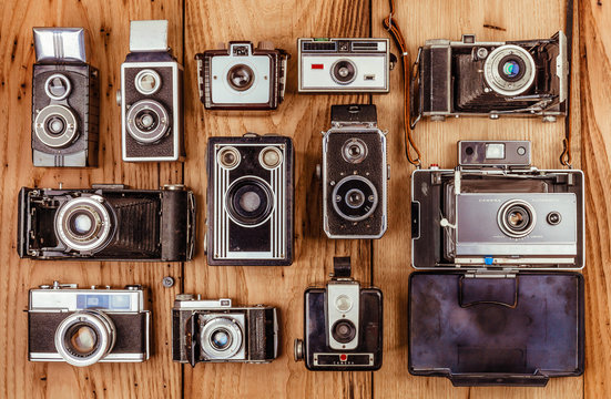 Collection of Vintage and Antique Cameras