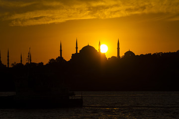Fototapeta premium İstanbul Sunset