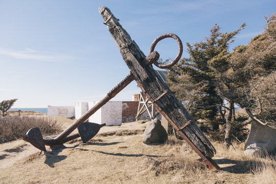 Ruins of Marup kirke in Lonstrup, North Jutland