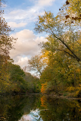 Ramapo River In Autumn