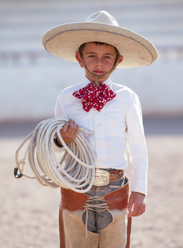 Mexican Cowboy or Charro. Mexico