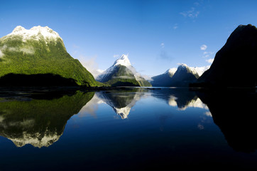 Milford Sound, Fiordland, New Zealand.