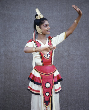 Portrait of Kandyan Dancer