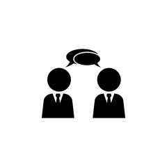 Business; Negotiations, dialog icon