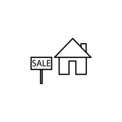 home for sale icon