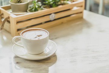 hot coffee cup