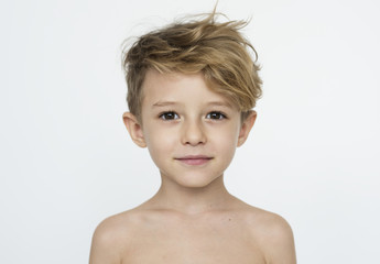 Portrait of a cute little boy