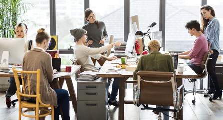 Modern office concept