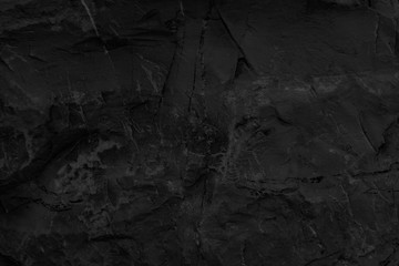 Stone black background, Texture dark gray surface luxury blank for design
