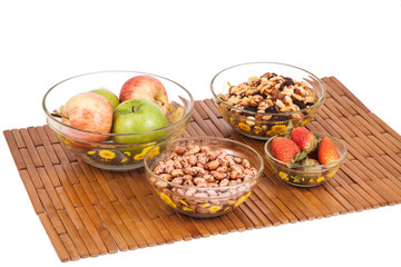 Glass bowl collection