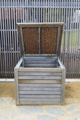 Single Wooden Composting Bin