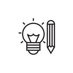 Copy writing icon vector design book illustration