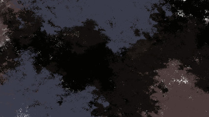 Abstract black smoke