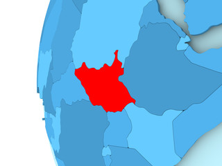 Map of South Sudan