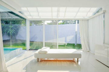 Modern decorative bedroom