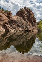 Canyon Pond Reflection