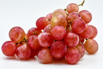 Food for health,Red seedless grapes,The red grape seeds and galling.Red grapes without seed, fresh fruit concept, close up red grapes