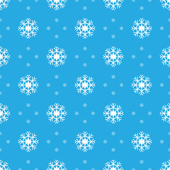 Pattern seamless snowflake