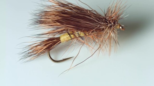 Caddis fly yellow fishing flies craftsmanship hook flies