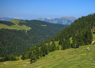 Fototapeta na wymiar Serene View of Landscape in Prokletije Mountains, Montenegro