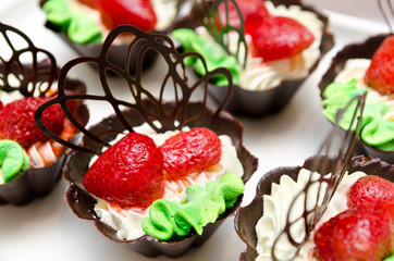 buffet dessert table